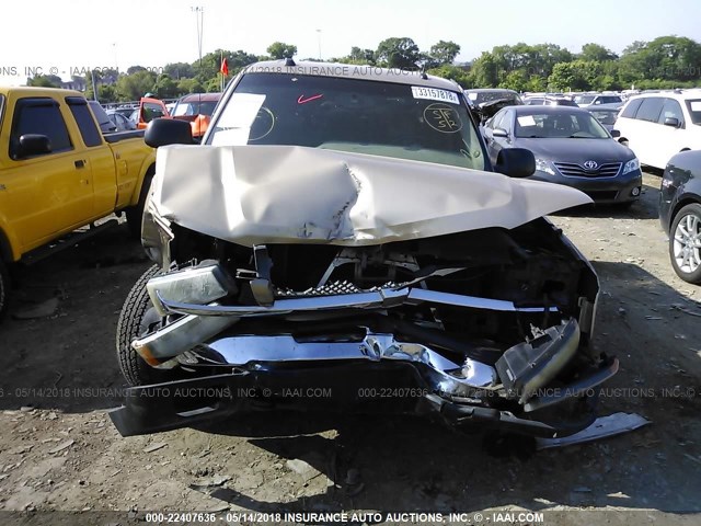 2GCEK13T641416575 - 2004 CHEVROLET SILVERADO K1500 GOLD photo 6