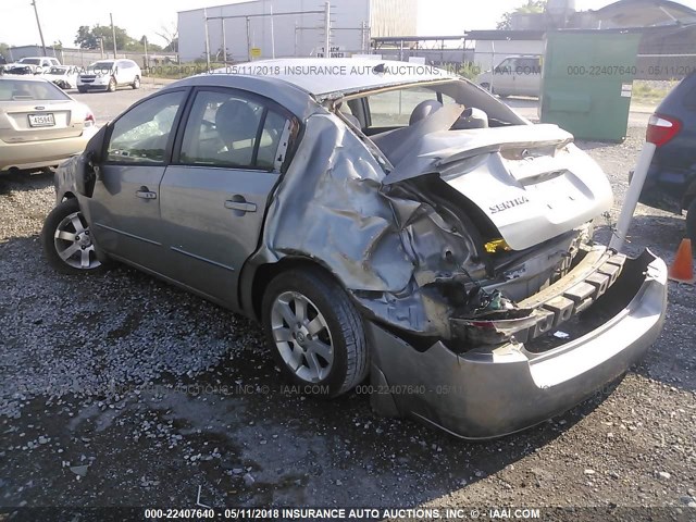 3N1AB61E68L687272 - 2008 NISSAN SENTRA 2.0/2.0S/2.0SL GRAY photo 3