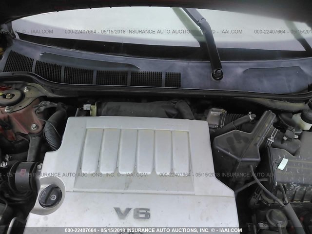 JTNBK46K373009332 - 2007 TOYOTA CAMRY NEW GENERAT LE/XLE/SE RED photo 10