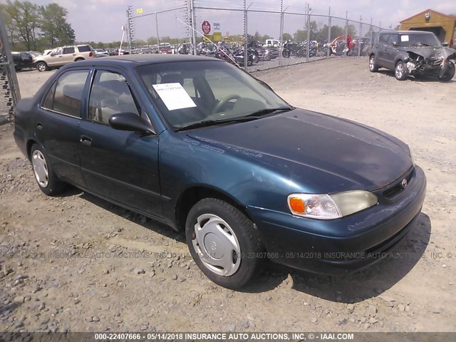 2T1BR12E2XC189716 - 1999 TOYOTA COROLLA VE/CE/LE 青绿色 照片 1