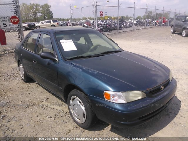 2T1BR12E2XC189716 - 1999 TOYOTA COROLLA VE/CE/LE 青绿色 照片 6