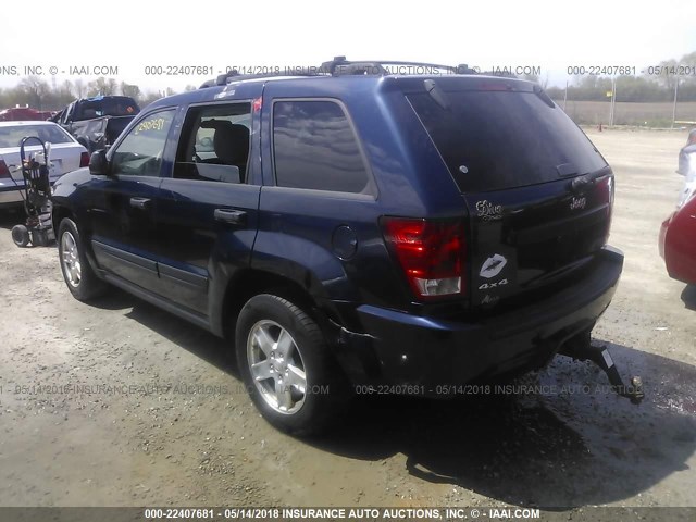 1J4GR48K15C686955 - 2005 JEEP GRAND CHEROKEE LAREDO/COLUMBIA/FREEDOM 蓝色 照片 3