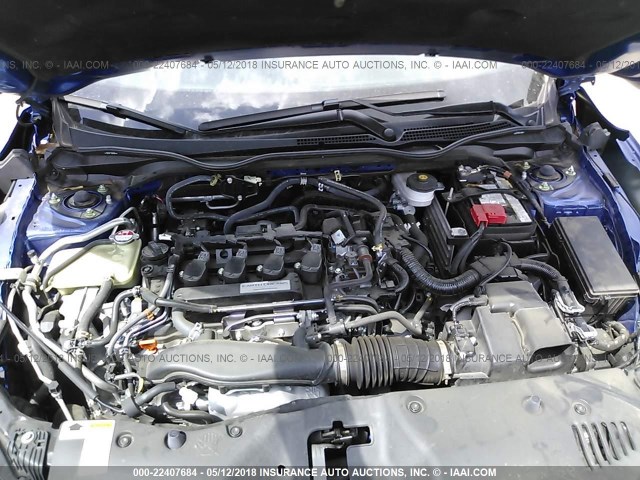 SHHFK7H41HU212986 - 2017 HONDA CIVIC SPORT Կապույտ լուսանկար 10