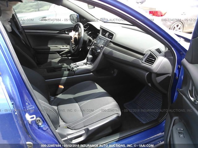 SHHFK7H41HU212986 - 2017 HONDA CIVIC SPORT BLUE photo 5