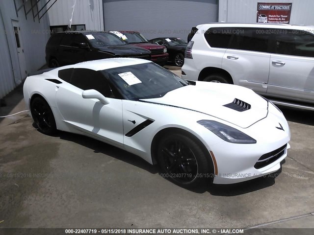 1G1YB2D72G5107069 - 2016 CHEVROLET CORVETTE STINGRAY/1LT WHITE photo 1