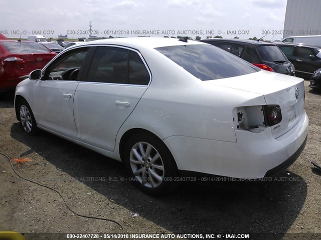 3VWRX7AJ7AM033916 - 2010 VOLKSWAGEN JETTA SE/SEL Ақ фото 3