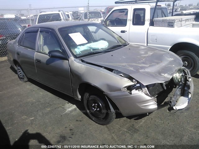 1NXBR12E1XZ237107 - 1999 TOYOTA COROLLA VE/CE/LE 金色 照片 1