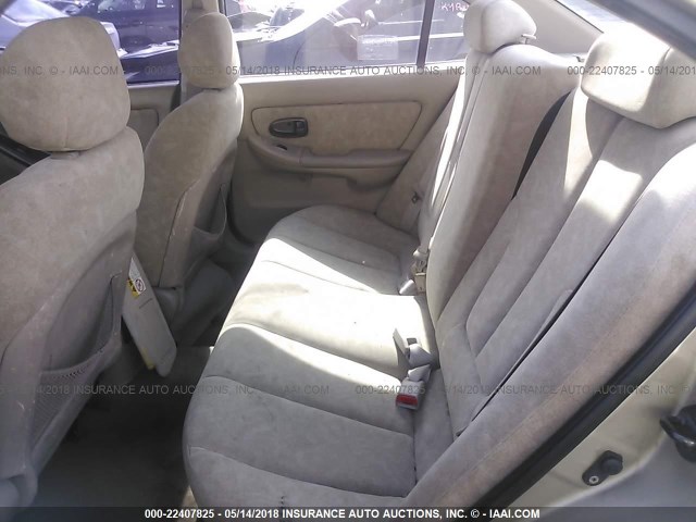 KMHDN45D53U667189 - 2003 HYUNDAI ELANTRA GLS/GT Champagne photo 8