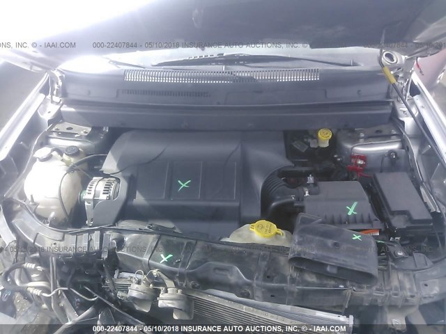 3D4GG57V79T560934 - 2009 DODGE JOURNEY SXT GRAY photo 10