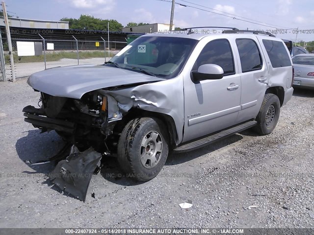 1GNFC13J77R108432 - 2007 CHEVROLET TAHOE C1500 SILVER photo 2