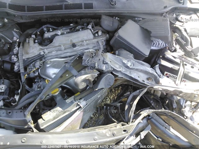 4T4BF3EK3AR042970 - 2010 TOYOTA CAMRY SE/LE/XLE GRAY photo 10