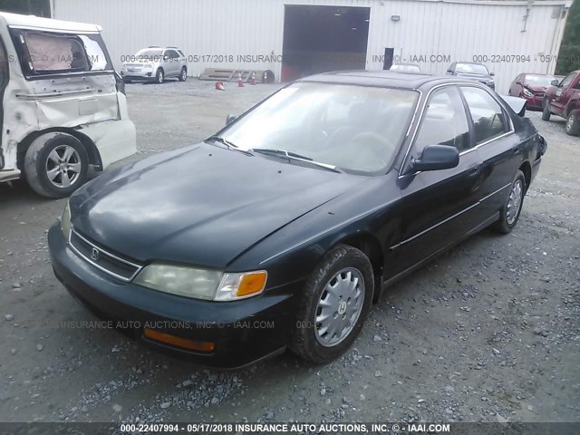 1HGCD5659TA109431 - 1996 HONDA ACCORD EX/EX-R GREEN photo 2