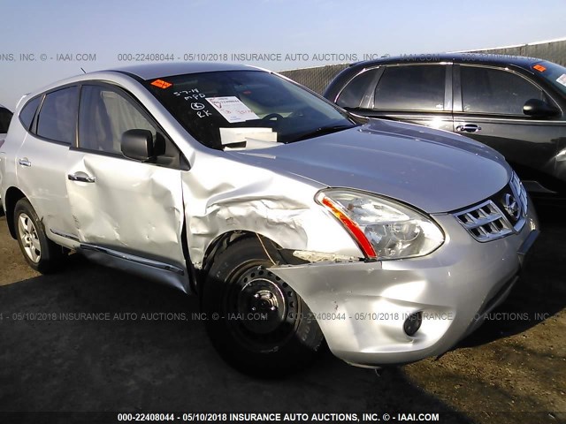 JN8AS5MT7BW188911 - 2011 NISSAN ROGUE S/SV/KROM SILVER photo 1