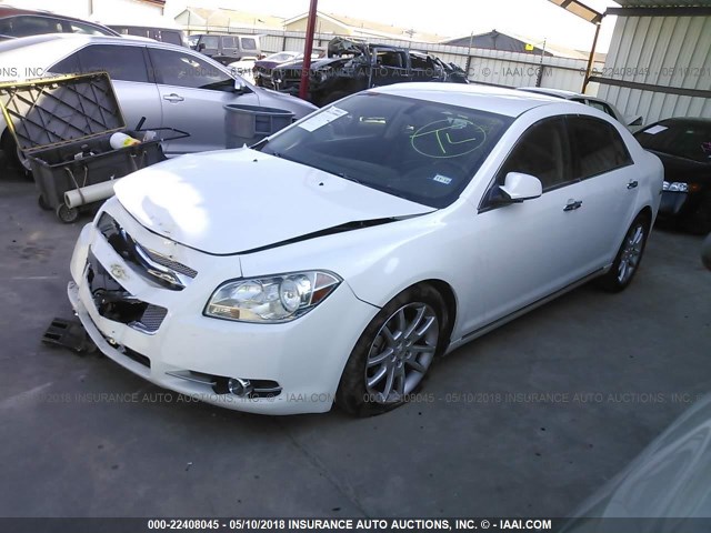 1G1ZE5E74BF329661 - 2011 CHEVROLET MALIBU LTZ 白色 照片 2