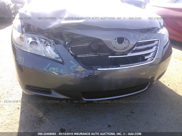 4T1BB46K59U084482 - 2009 TOYOTA CAMRY HYBRID GRAY photo 6