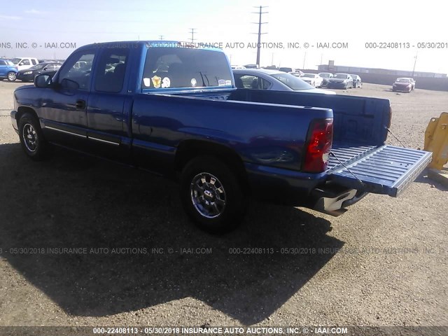 2GCEC19T031151851 - 2003 CHEVROLET SILVERADO C1500 BLUE photo 3