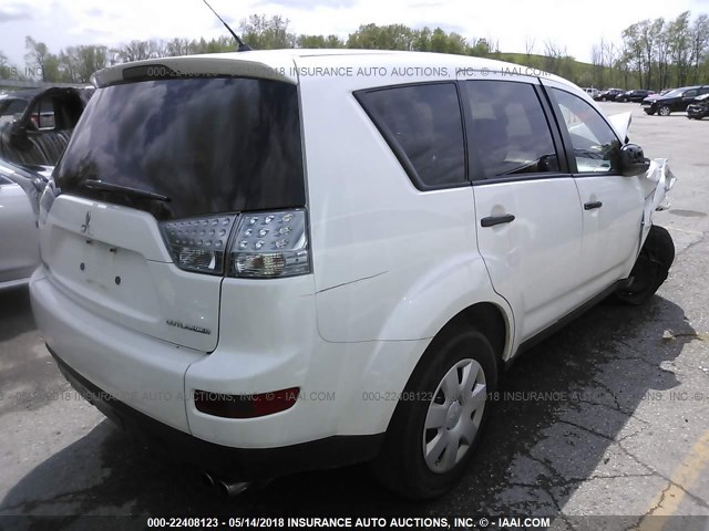 JA4MS31XX7Z007658 - 2007 MITSUBISHI OUTLANDER ES/LS Ağ foto 4