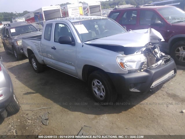 5TFTX4CNXCX019206 - 2012 TOYOTA TACOMA ACCESS CAB Күміс фото 1