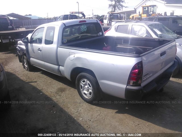 5TFTX4CNXCX019206 - 2012 TOYOTA TACOMA ACCESS CAB Күміс фото 3