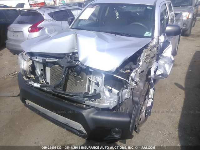 5TFTX4CNXCX019206 - 2012 TOYOTA TACOMA ACCESS CAB Күміс фото 6