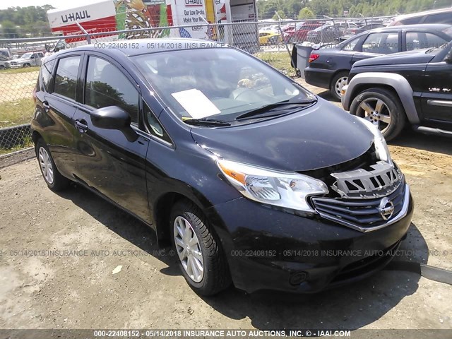 3N1CE2CP9FL361308 - 2015 NISSAN VERSA NOTE S/S PLUS/SV/SL/SR BLACK photo 1