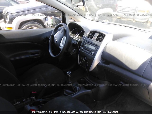3N1CE2CP9FL361308 - 2015 NISSAN VERSA NOTE S/S PLUS/SV/SL/SR BLACK photo 5
