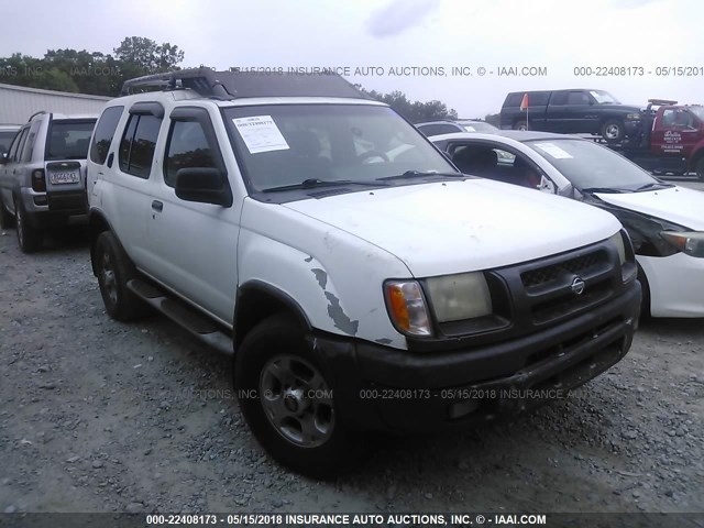 5N1ED28T3YC578457 - 2000 NISSAN XTERRA XE/SE WHITE photo 1