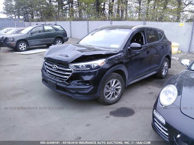 KM8J33A48HU404842 - 2017 HYUNDAI TUCSON LIMITED/SPORT AND ECO/SE BLACK photo 2