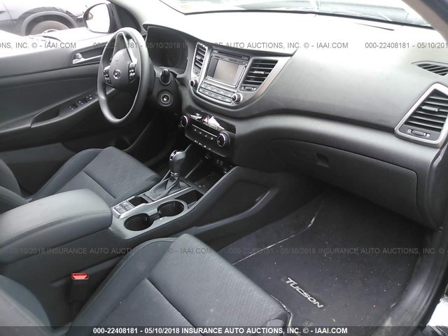 KM8J33A48HU404842 - 2017 HYUNDAI TUCSON LIMITED/SPORT AND ECO/SE BLACK photo 5