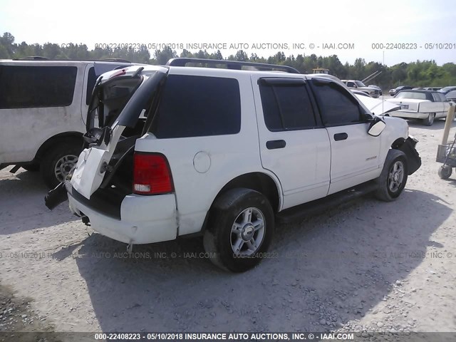 1FMZU63K14UC05249 - 2004 FORD EXPLORER XLT/XLT SPORT/NBX WHITE photo 4