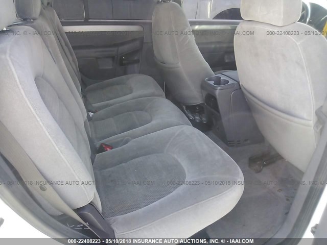 1FMZU63K14UC05249 - 2004 FORD EXPLORER XLT/XLT SPORT/NBX WHITE photo 8