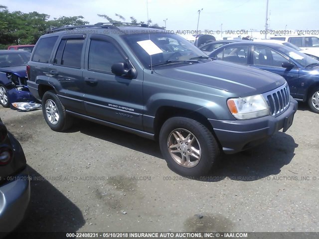 1J4GW48S53C573368 - 2003 JEEP GRAND CHEROKEE LAREDO GREEN photo 1