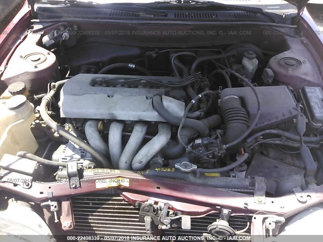 1NXBR12E0XZ140240 - 1999 TOYOTA COROLLA VE/CE/LE RED photo 10