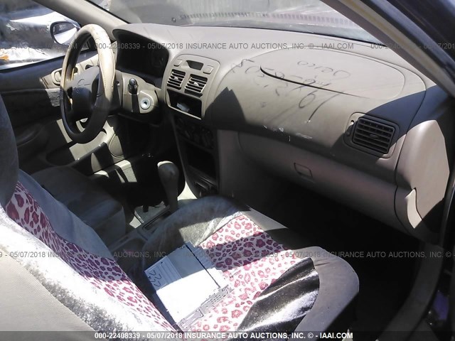 1NXBR12E0XZ140240 - 1999 TOYOTA COROLLA VE/CE/LE RED photo 5