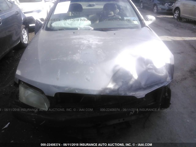 1N4DL01D4XC258384 - 1999 NISSAN ALTIMA XE/GXE/SE/GLE SILVER photo 6