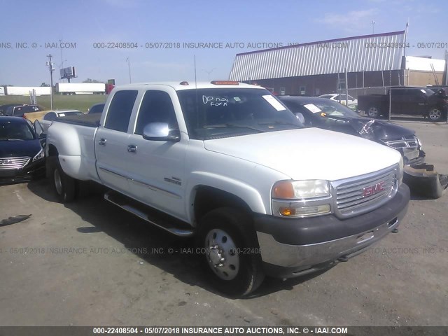 1GTJC33121F201978 - 2001 GMC NEW SIERRA C3500 WHITE photo 1