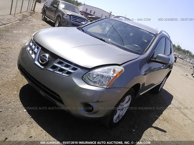 JN8AS5MT9BW562449 - 2011 NISSAN ROGUE S/SV/KROM TAN photo 2