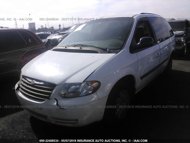 1A4GJ45R27B246177 - 2007 CHRYSLER TOWN & COUNTRY LX WHITE photo 2