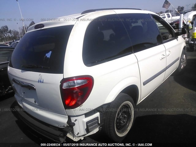 1A4GJ45R27B246177 - 2007 CHRYSLER TOWN & COUNTRY LX WHITE photo 4