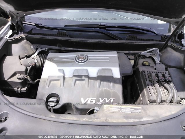 3GYFNEEY3AS501752 - 2010 CADILLAC SRX PERFORMANCE COLLECTION Күміс фото 10