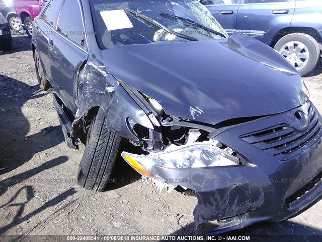 4T1BE46K17U688874 - 2007 TOYOTA CAMRY NEW GENERAT CE/LE/XLE/SE GRAY photo 6