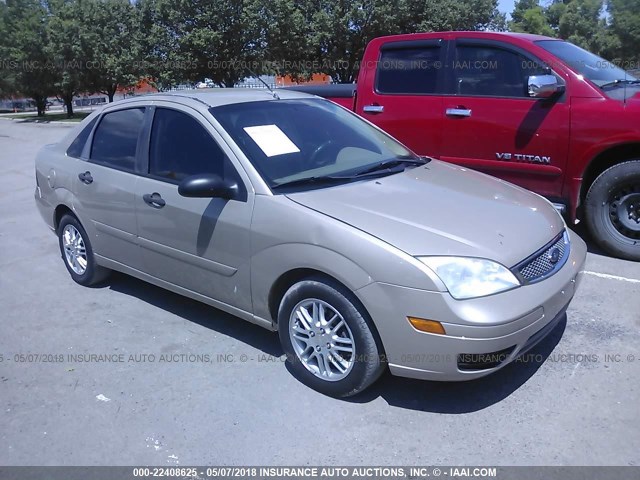 1FAFP34N07W266273 - 2007 FORD FOCUS ZX4/S/SE/SES 金色 照片 1