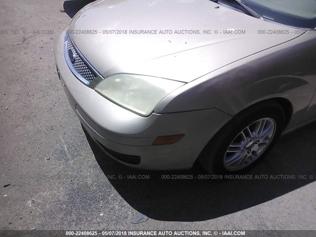 1FAFP34N07W266273 - 2007 FORD FOCUS ZX4/S/SE/SES 金色 照片 6