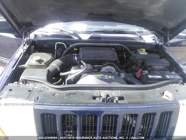 1J8HG48N16C212282 - 2006 JEEP COMMANDER ლურჯი ფოტო 10