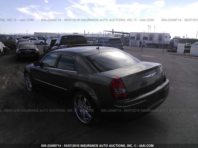 2C3KA53G18H322797 - 2008 CHRYSLER 300 TOURING GRAY photo 3