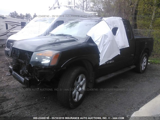 1N6AA06C78N320754 - 2008 NISSAN TITAN XE/SE/LE/PRO-4X BLACK photo 2