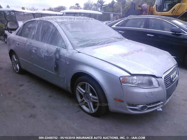 WAUDH78E26A179922 - 2006 AUDI A4 3.2 QUATTRO SILVER photo 1