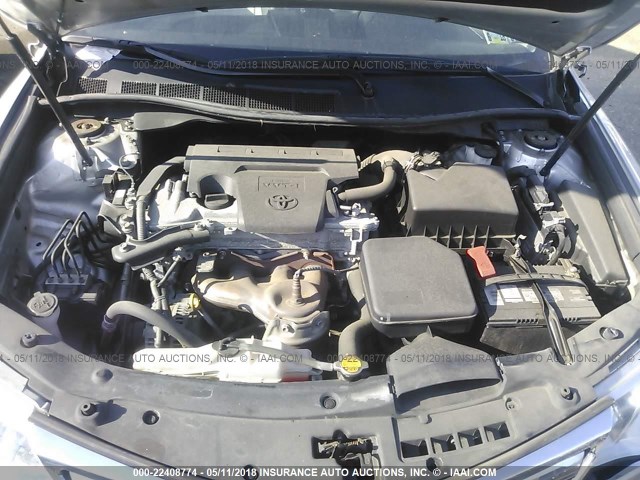 4T4BF1FK8CR269464 - 2012 TOYOTA CAMRY SE/LE/XLE 银色 照片 10