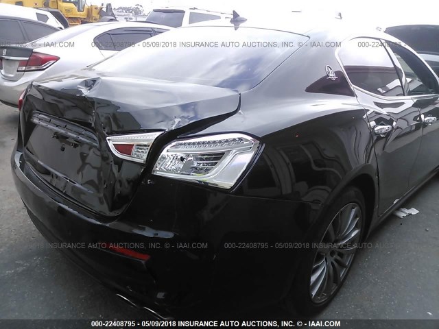 ZAM57XSA2J1277000 - 2018 MASERATI GHIBLI BLACK photo 6