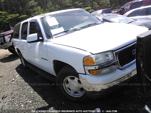 3GKEC16Z63G216285 - 2003 GMC YUKON XL C1500 WHITE photo 1